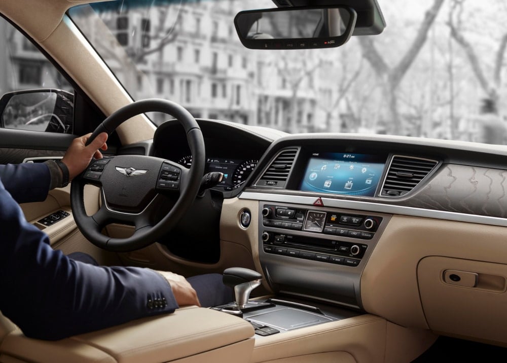 genesis g80 interior