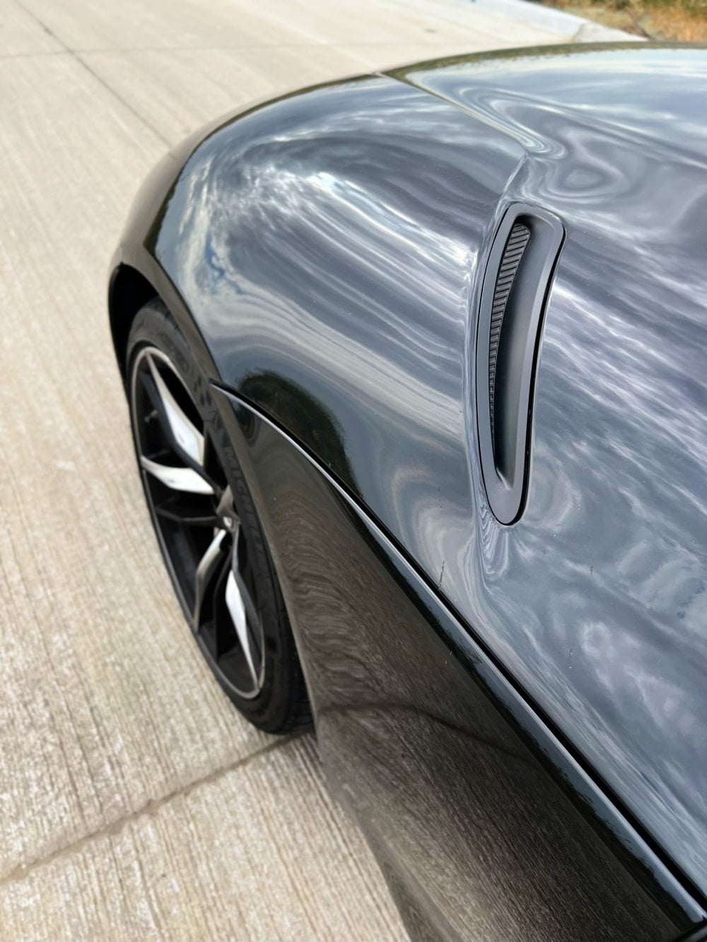 2022 Toyota Supra GR quarter panel