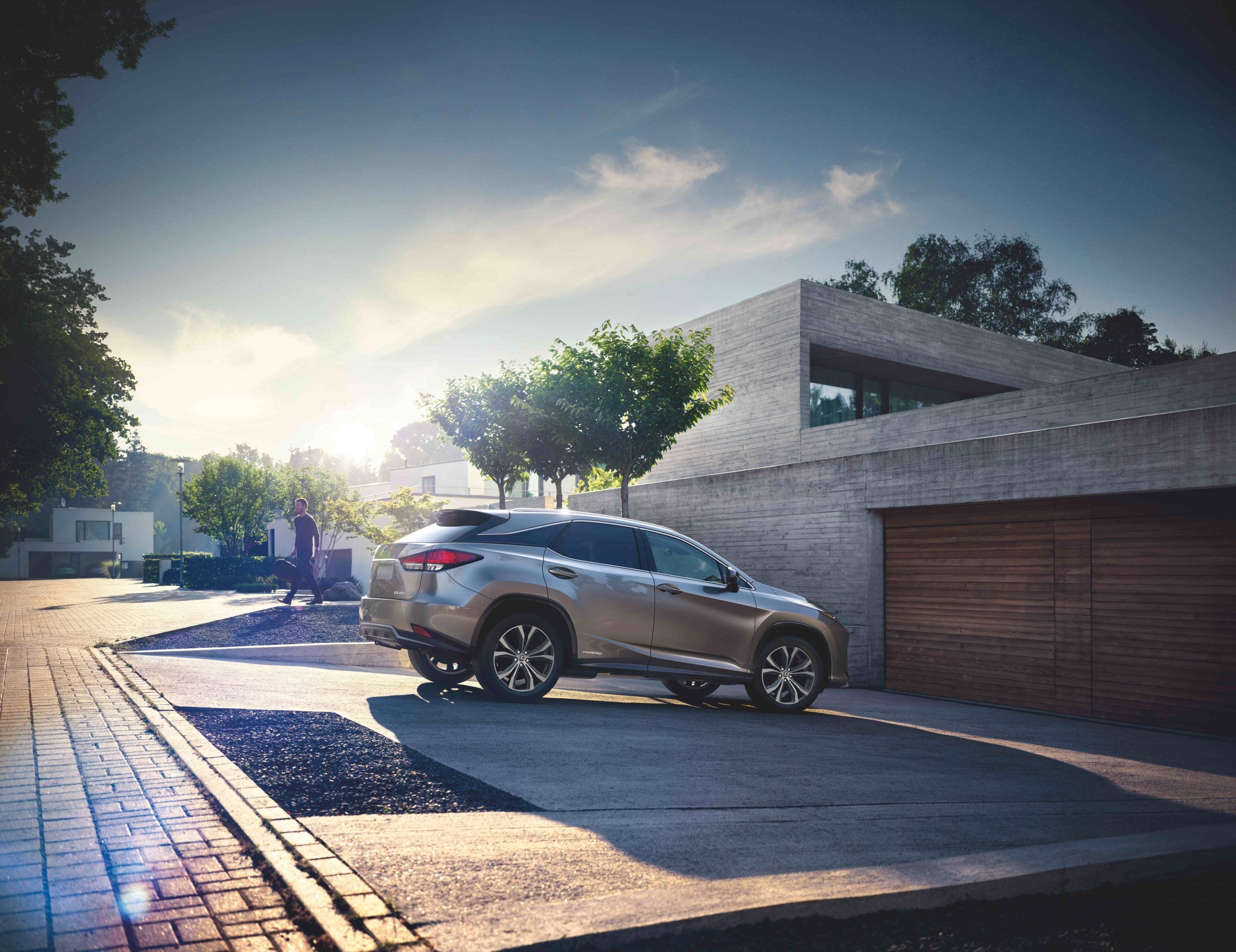 2022 Lexus RX450 in a driveway