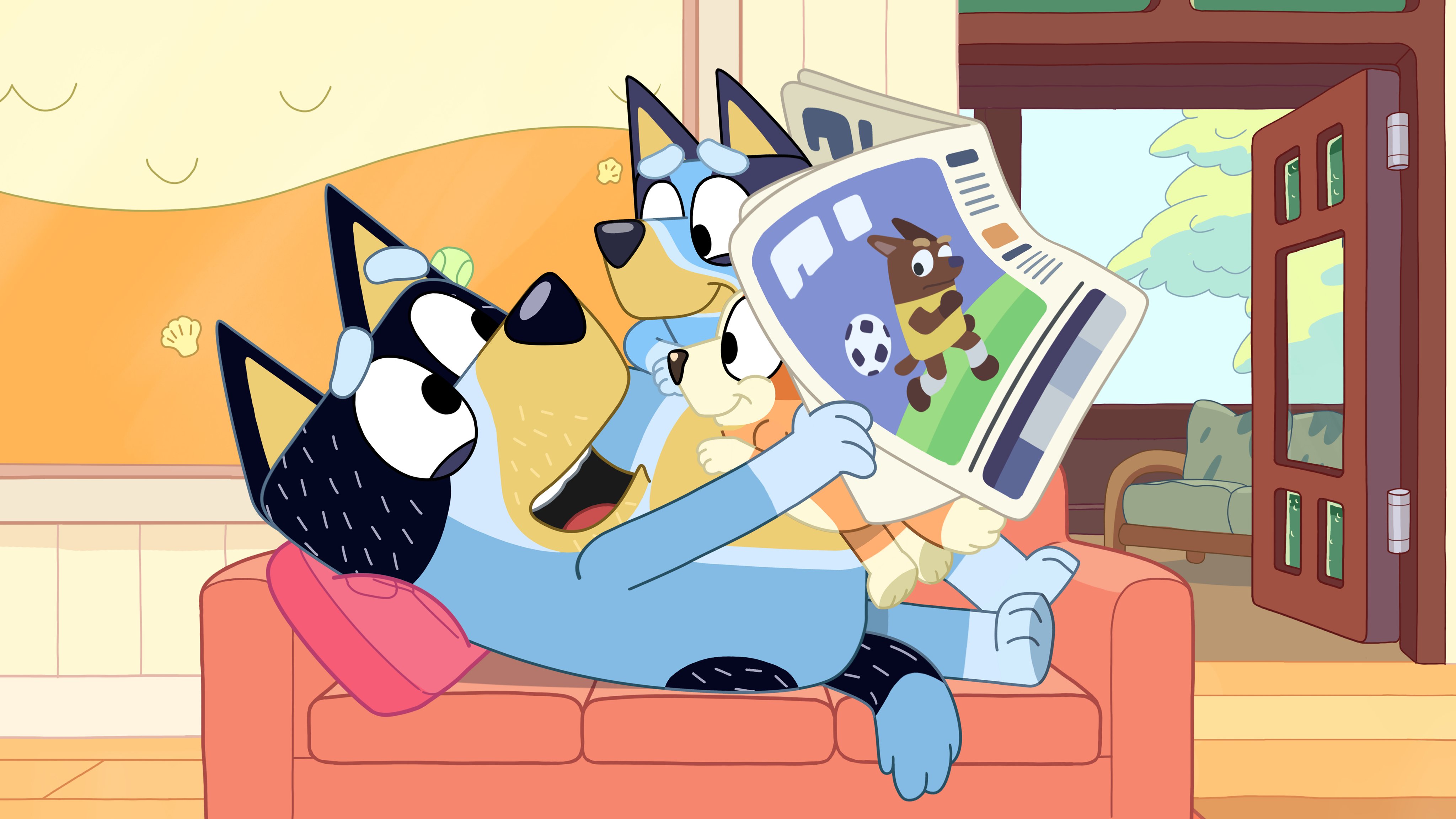 Bluey's Dad Bandit is the ultimate dad goals because he is always put his family first.