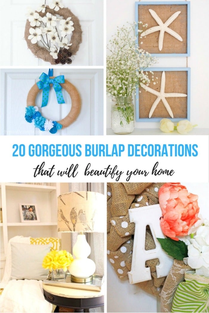 Burlap Decorations