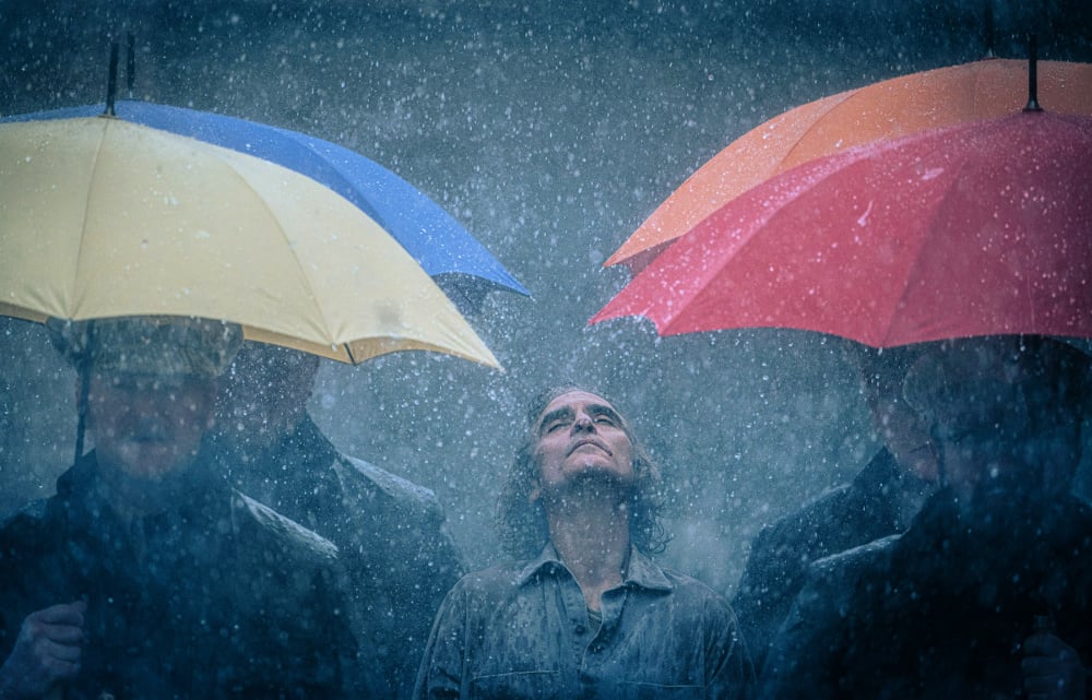 Joaquin Phoenix as the Joker