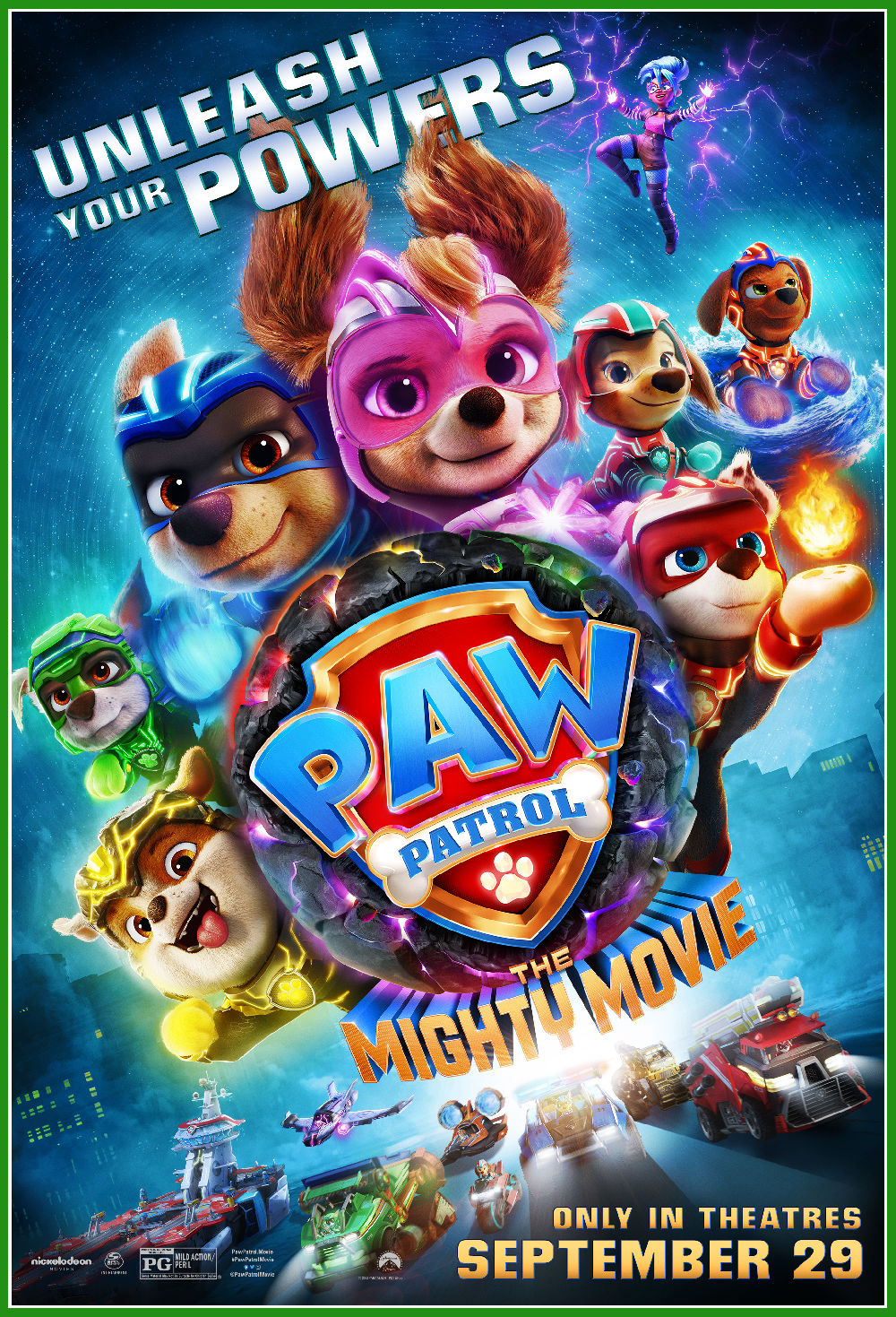 Cast of PAW Patrol: The Mighty Movie