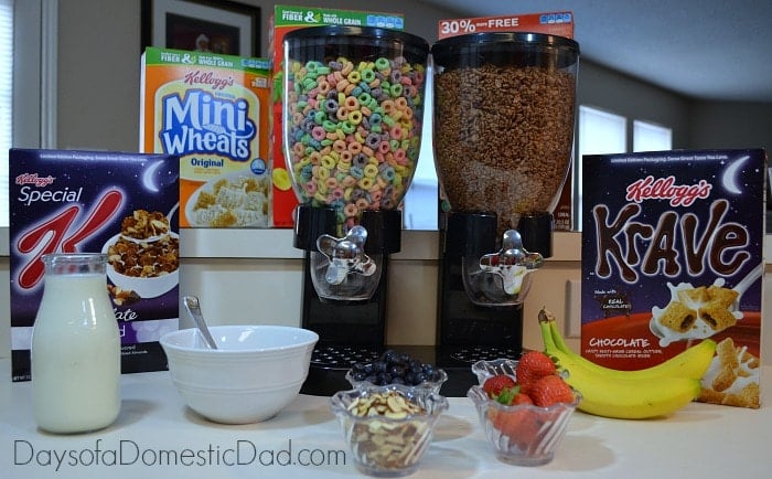 Cereal and Milk Cereal Bar