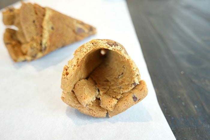 Chocolate Chip Cookie Cone Chocolate Chip Cookie Cone
