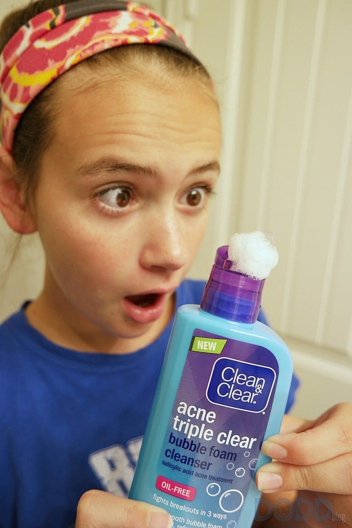 Acne Triple Clear Bubble Foam Cleanser