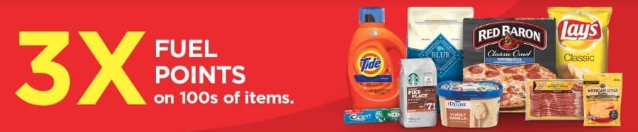 Crest Kroger 3x fuel points