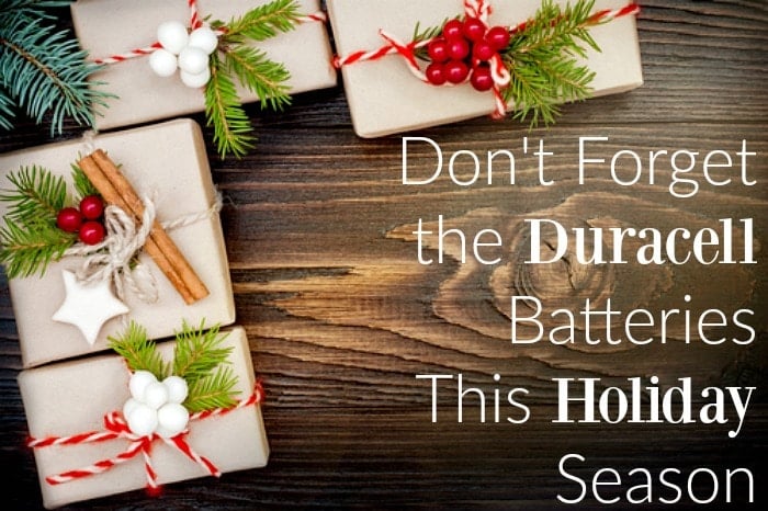 Don't Forget the batteries