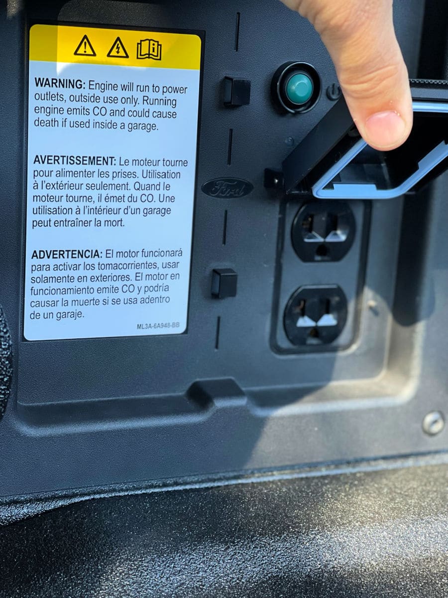 Ford  Pro Power Onboard Generator