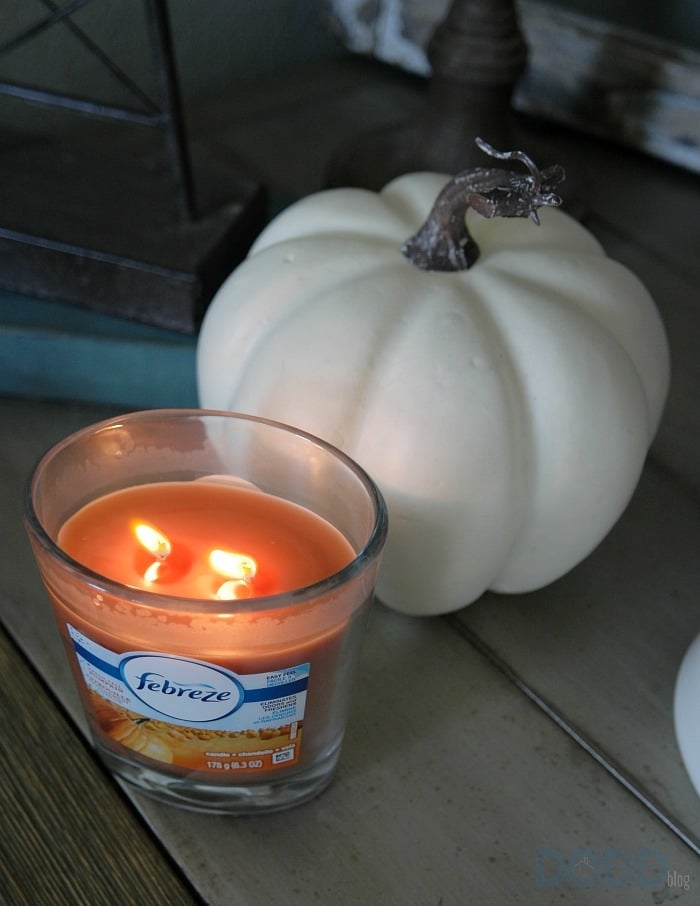 Fresh Fall Pumpkin Febreze Candle