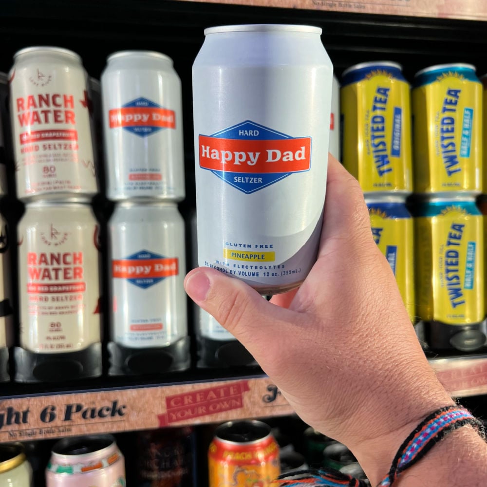 Find your happy with dad's favorite seltzer