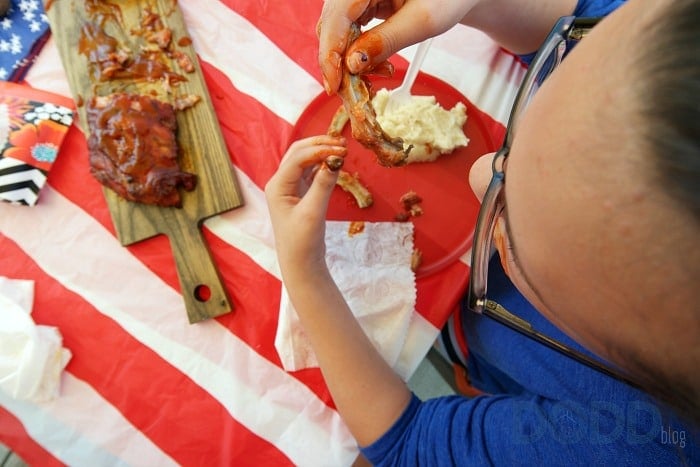 Huggies Wipes and Ribs