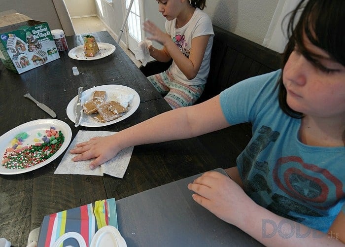 Huggies Mess Gingerbread House Clean Up