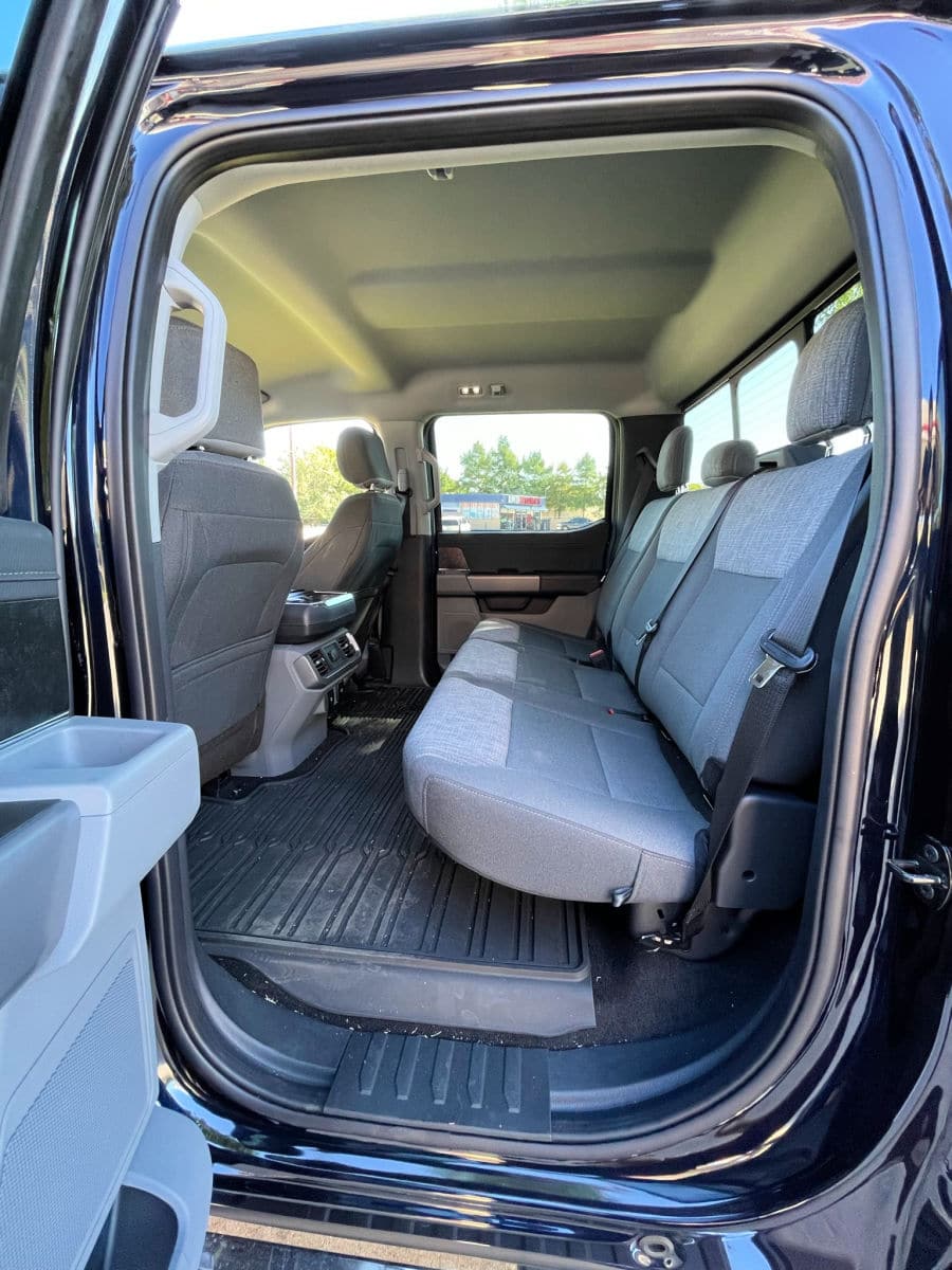 2021 Ford F-150 Rear Seat with on board Generator
