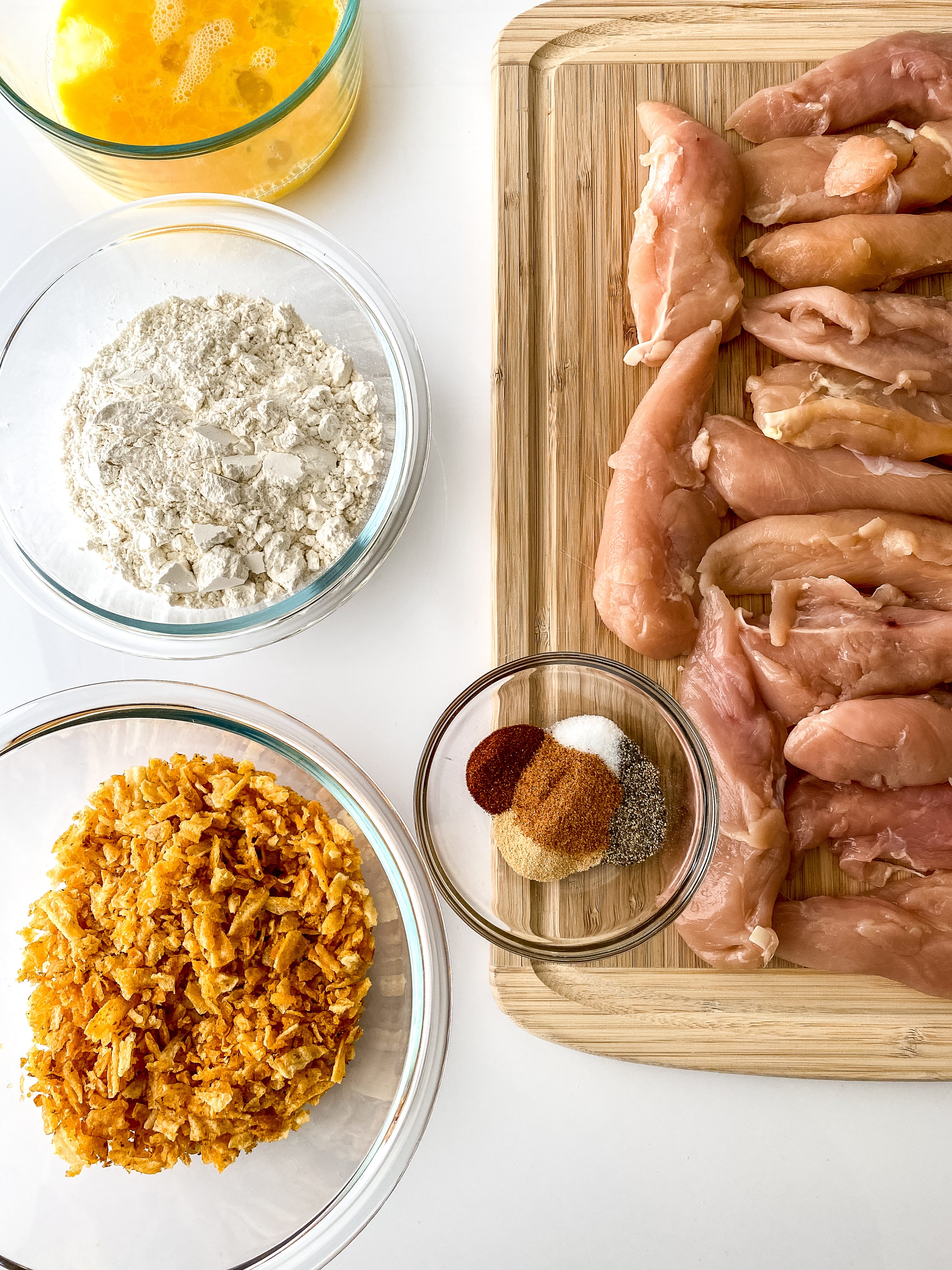 Crunchy Baked Chicken Tenders Ingredients
