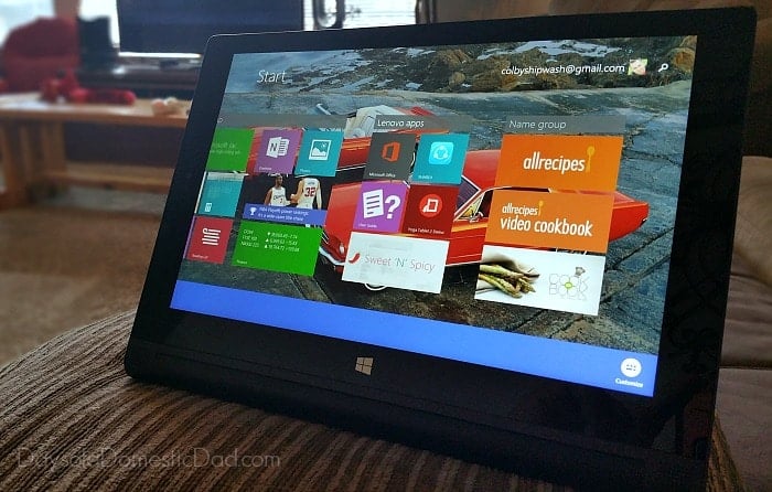 Intel Tablets Yoga 2 apps
