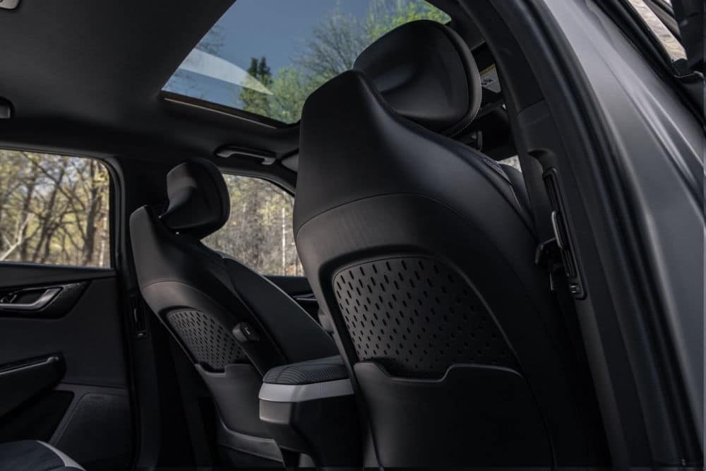 2022 Kia EV6 rear seats