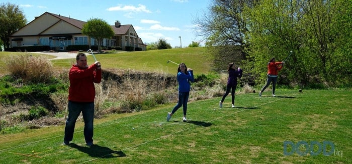 Finishing Posse Golf Lesson