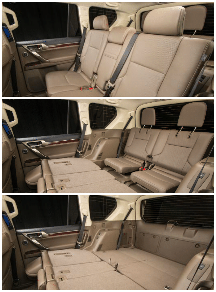 Lexus GX460 BackSeats
