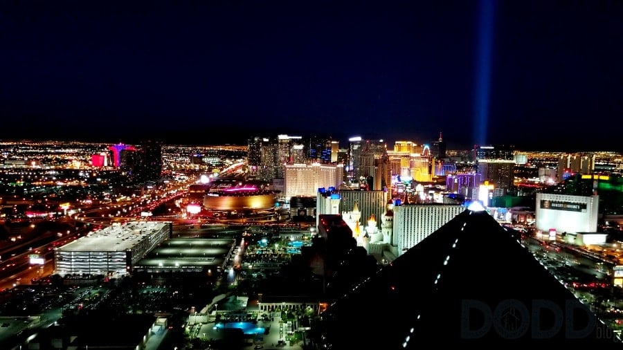 Mandalay Bay Resort Skyfall Lounge View