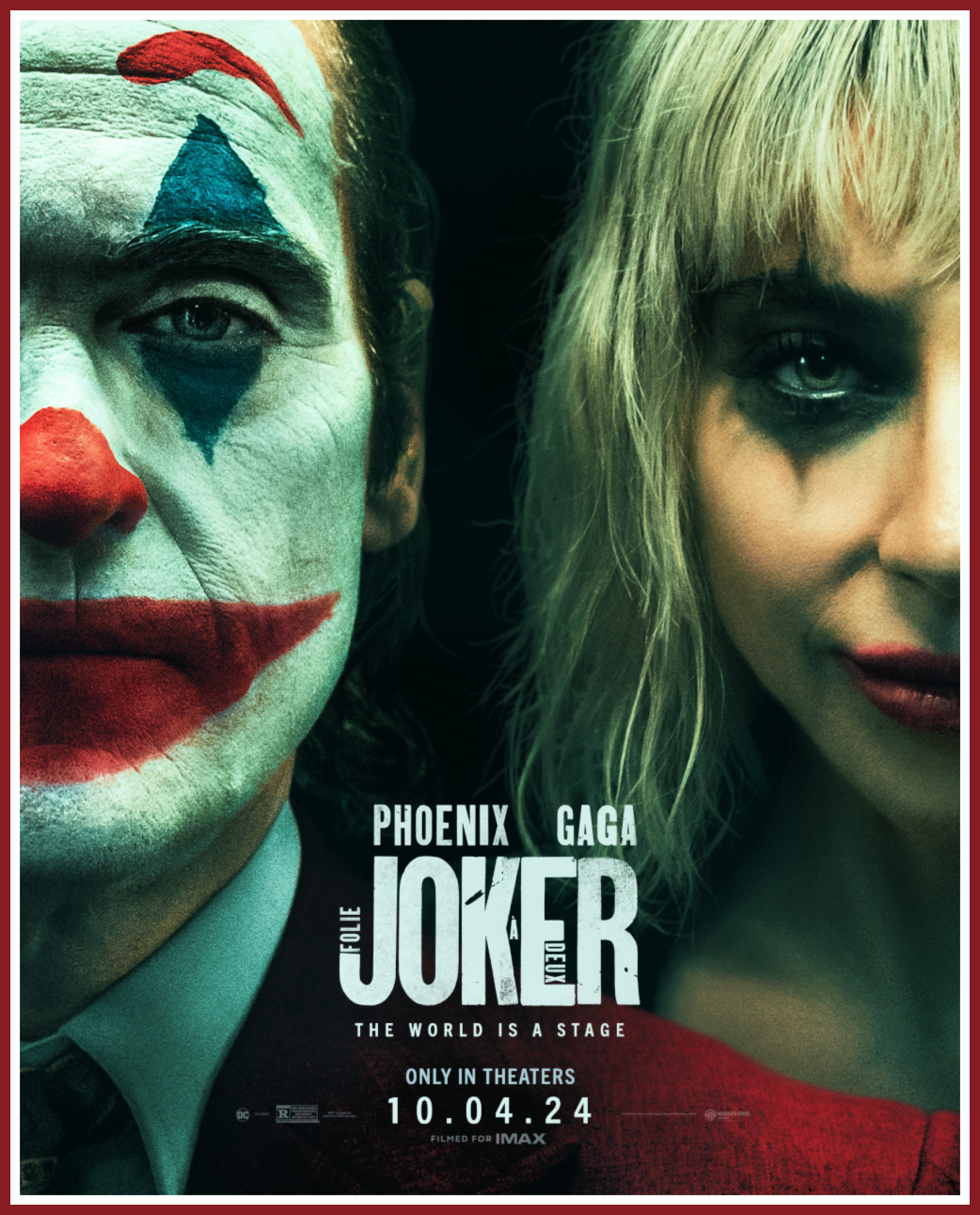Meet the Cast of Joker Folie à Deux - Official movie poster