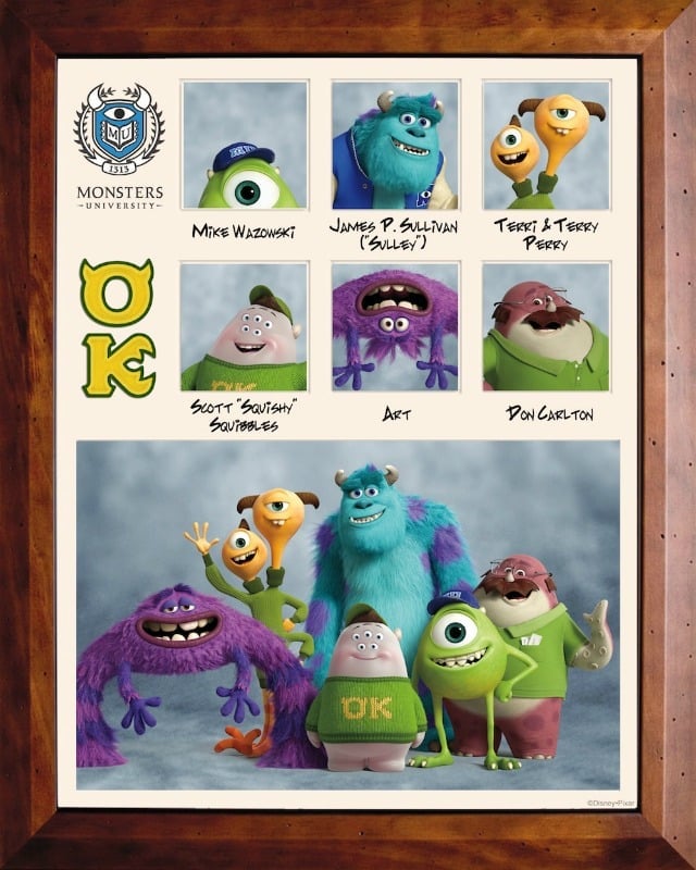 Monsters University Fraternities