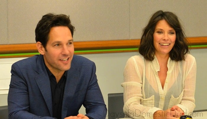 Paul Rudd & Evangeline Lilly Ant-Man