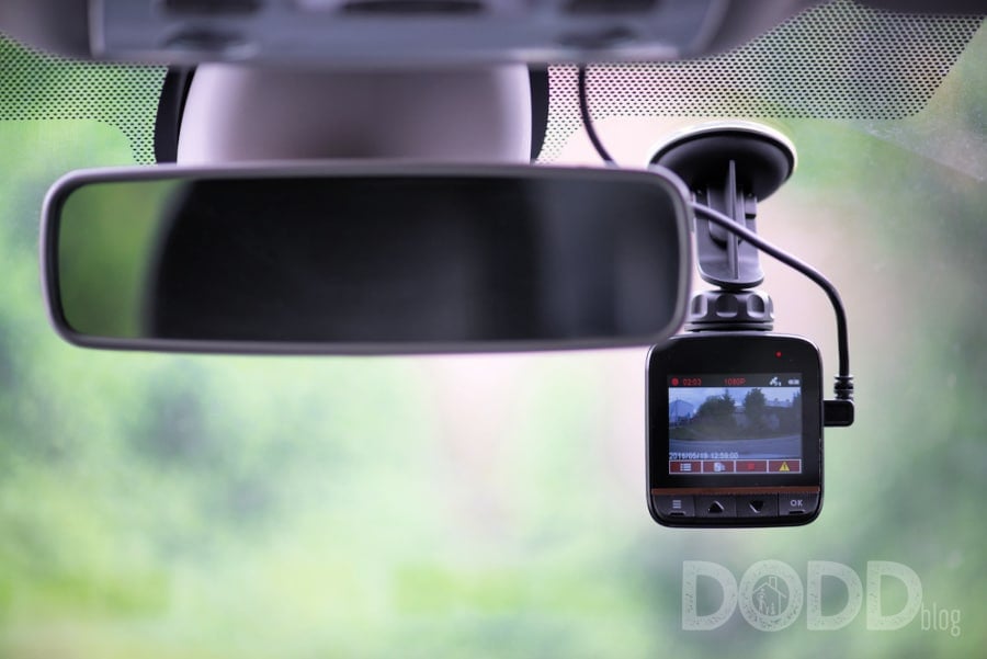 Rearview mirror with dash camera