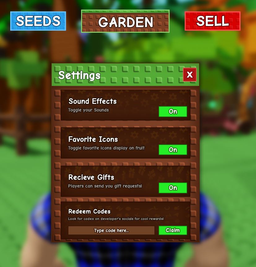 Redeem Grow a Garden Codes on Roblox