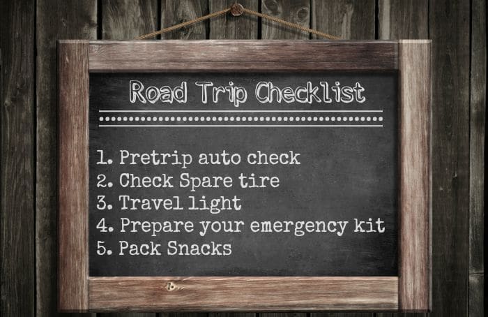 Road Trip Checklist Road Trip Checklist