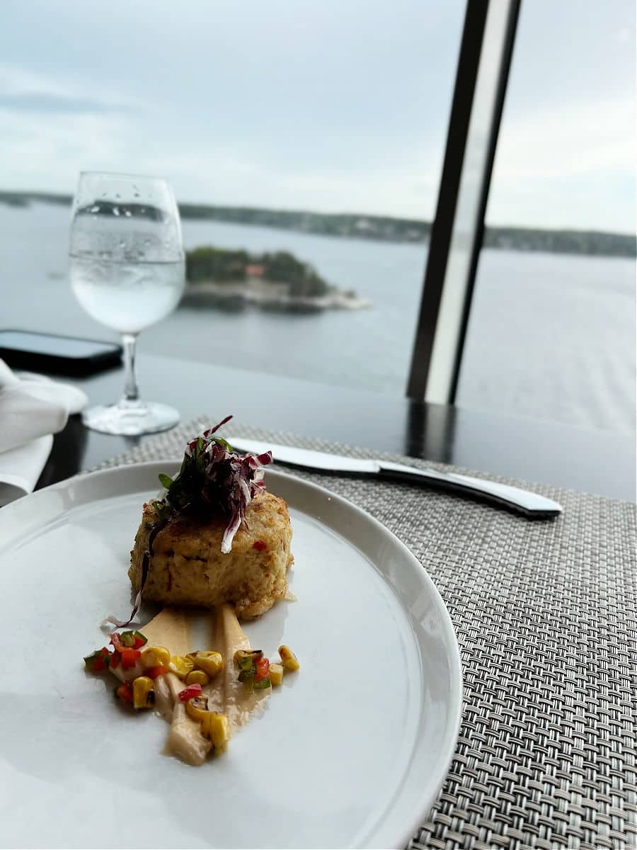 Royal Caribbean Chops Grill Crab Cake