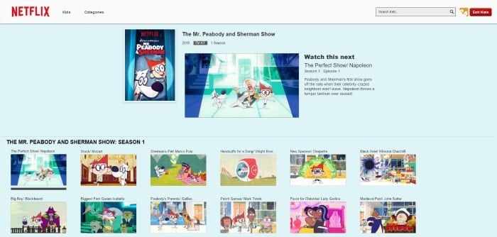 Watch The Mr. Peabody and Sherman Show Online Netflix