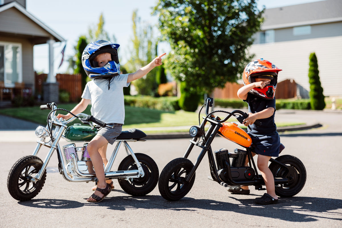Electric Motorcycles with Bluetooth Speakers for Kids Ages 6–12