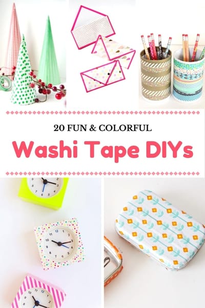 20 Washi Tape DIYs