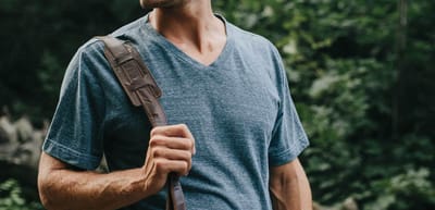 Are Mens V-neck T-shirts Unprofessional?