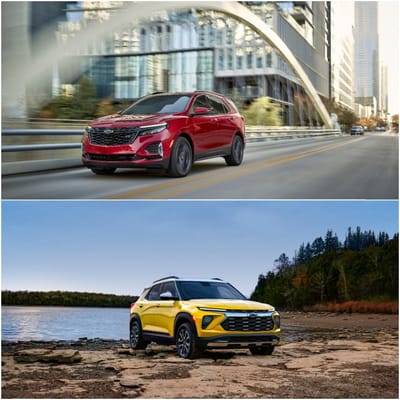 Chevrolet Trailblazer vs. Chevrolet Equinox: The Rundown