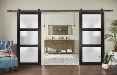 Double the Style: How Double Barn Wood Doors Can Transform Your Space