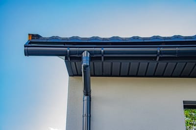 exterior rain gutters