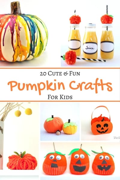 Pumpkin crafts for kids