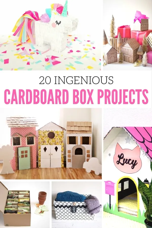 Keep the Kids Busy: 20 Ingenious Cardboard Box Projects
