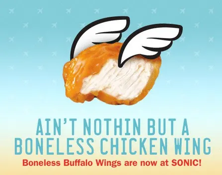 Sonic Chicken Wings