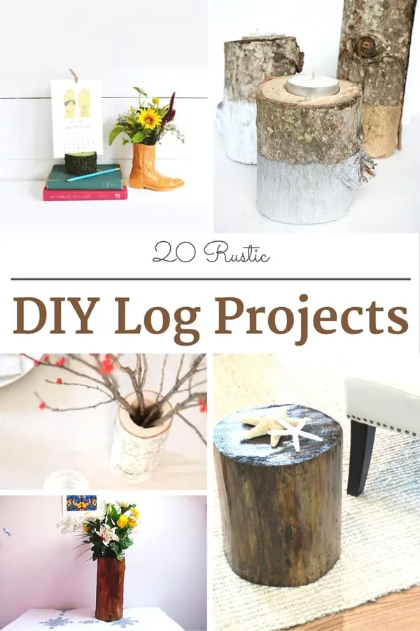 20 Rustic DIY Log Projects to Inspire Your Next Creation