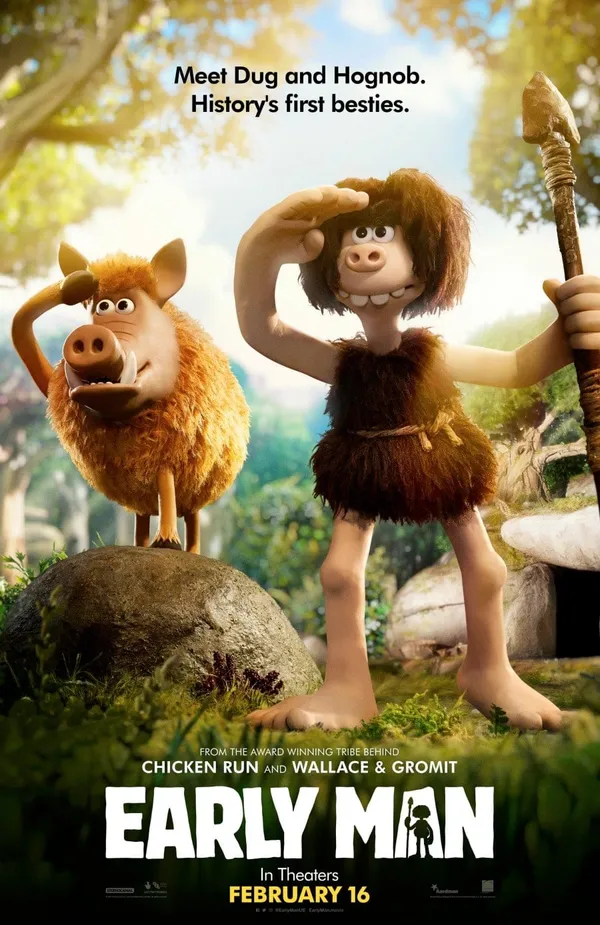 Go See the Early Man Movie February 16th