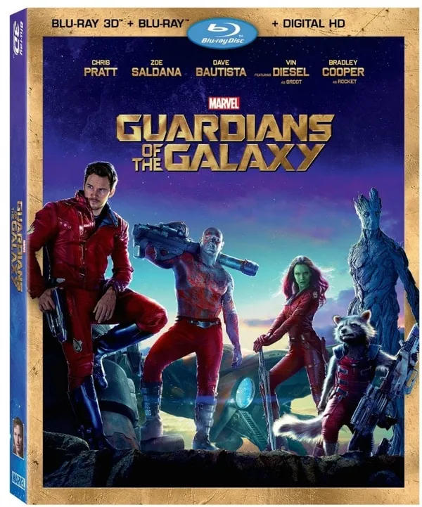 Guardians of the Galaxy on Blu-ray 12/9