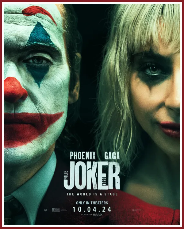 Meet the Cast of Joker Folie à Deux - Official movie poster