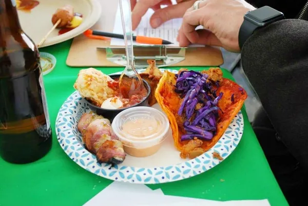 Rocky Mountain Oysters Festival Judges Table