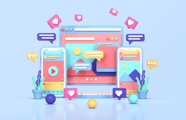 Social media instagram digital marketing