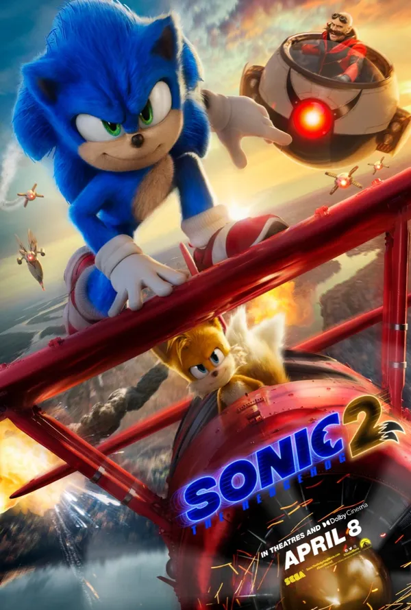 SONIC THE HEDGEHOG 2 - IN THEATRES APRIL 8, 2022