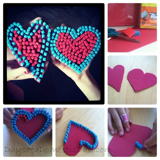 Mosaic Heart collage