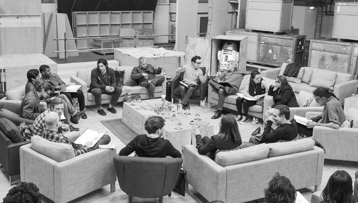 Star Wars Cast Meeting